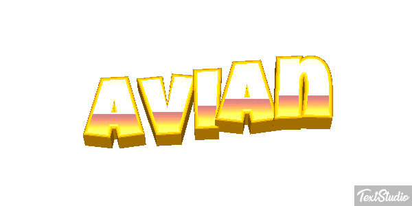 Avian Effetto testo