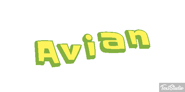 Avian Effetto testo