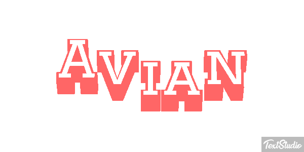 Avian Effetto testo