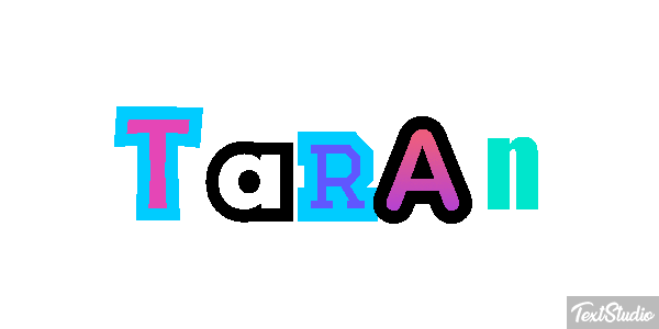 Taran Texteffekt