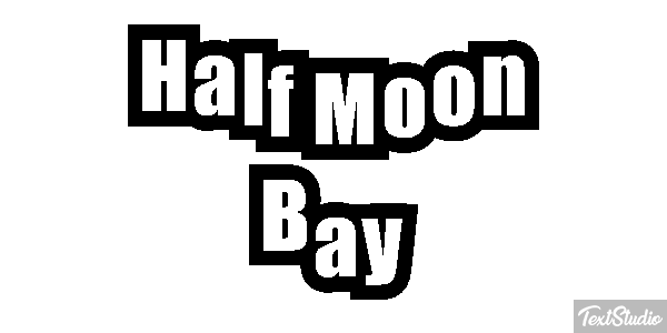 Half Moon Bay Metin efekti