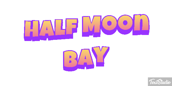 Half Moon Bay Metin efekti