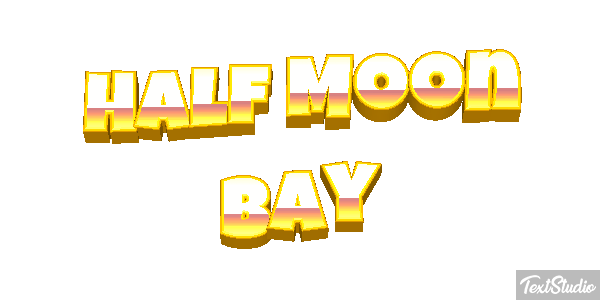 Half Moon Bay Metin efekti