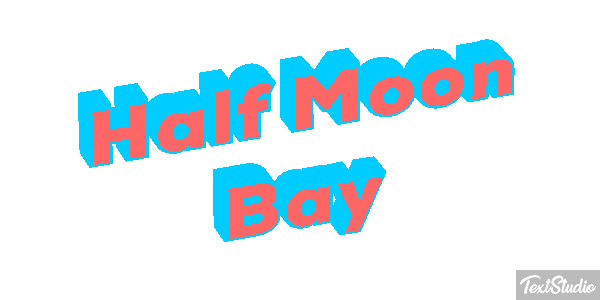 Half Moon Bay Metin efekti