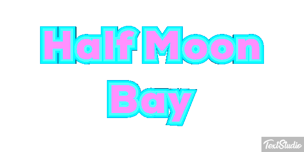 Half Moon Bay Metin efekti