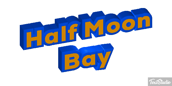 Half Moon Bay Metin efekti