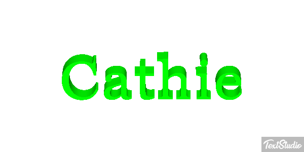 Cathie テキスト効果