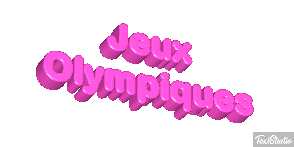 Jeux Olympiques Efecto de texto