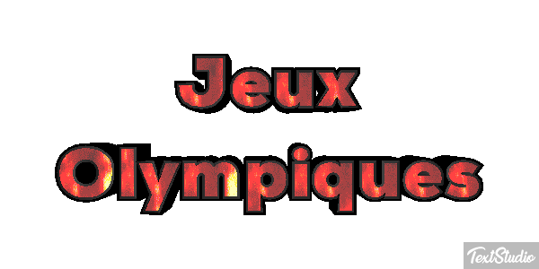 Jeux Olympiques Efecto de texto
