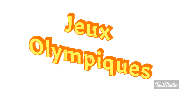 Jeux Olympiques Efecto de texto