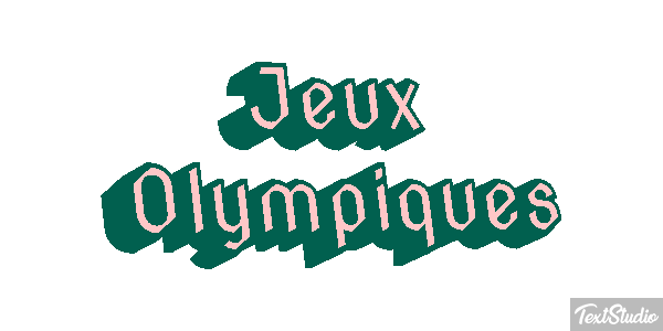 Jeux Olympiques Efecto de texto