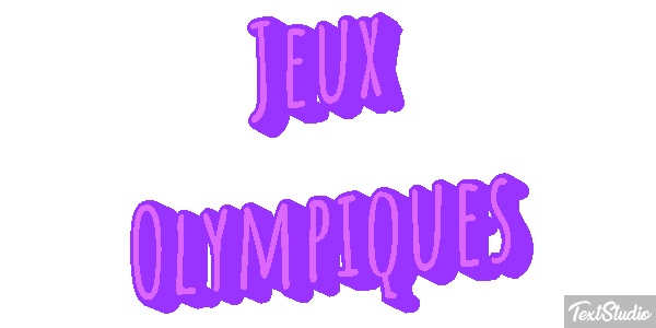 Jeux Olympiques Efecto de texto