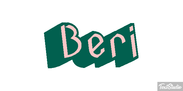 Beri Text effect