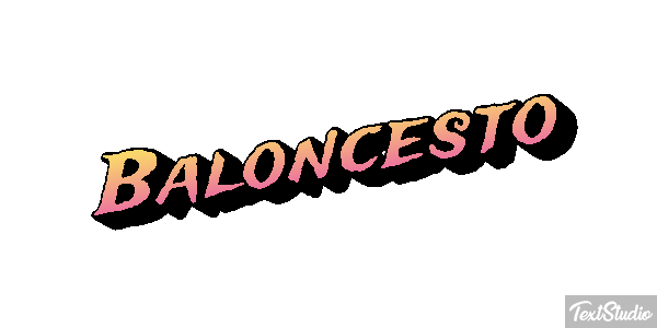 Baloncesto Efecto de texto