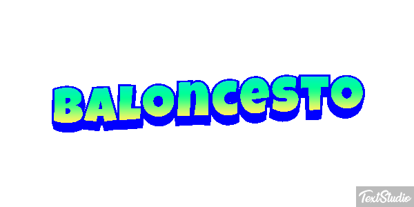 Baloncesto Efecto de texto