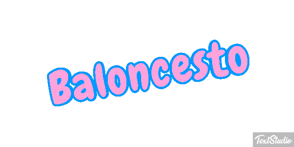 Baloncesto Efecto de texto