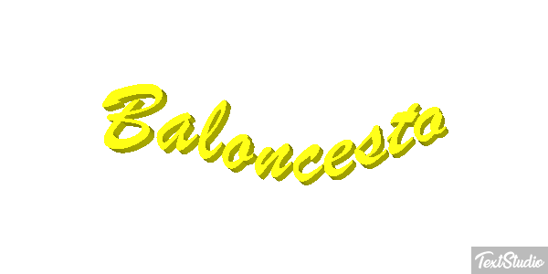 Baloncesto Efecto de texto