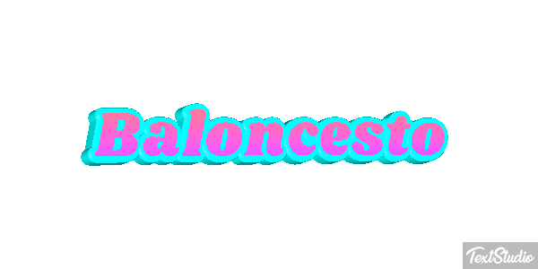 Baloncesto Efecto de texto