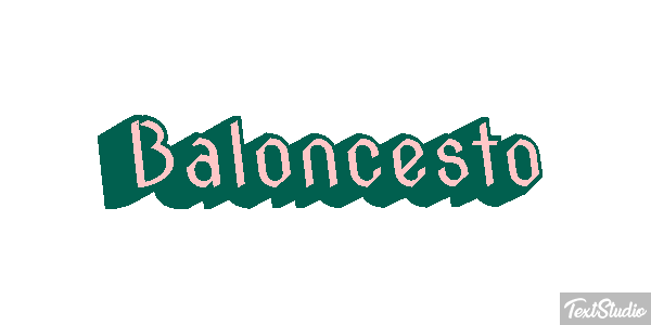Baloncesto Efecto de texto