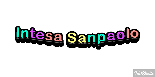 Intesa Sanpaolo Effet de texte