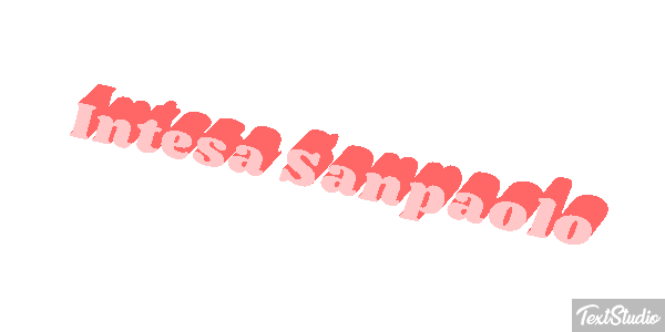 Intesa Sanpaolo Effet de texte