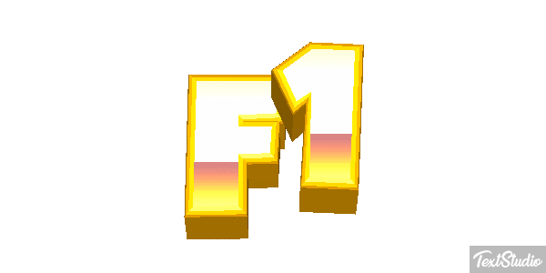 F1 Tekst effect