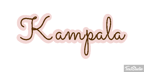 Kampala Text effect