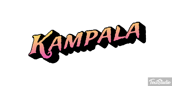 Kampala Text effect