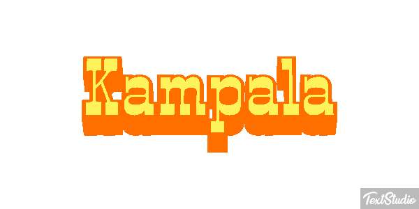 Kampala Text effect