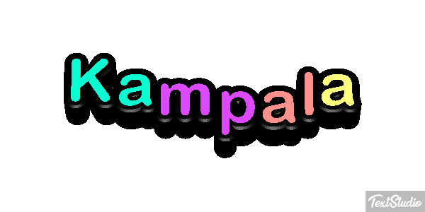 Kampala Text effect