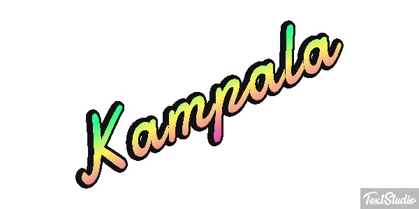 Kampala Text effect