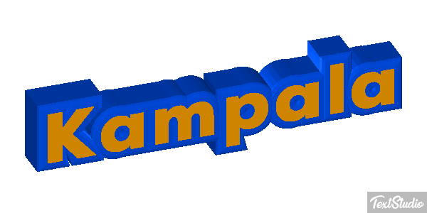 Kampala Text effect