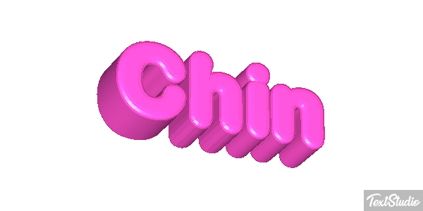 Chin Efecto de texto