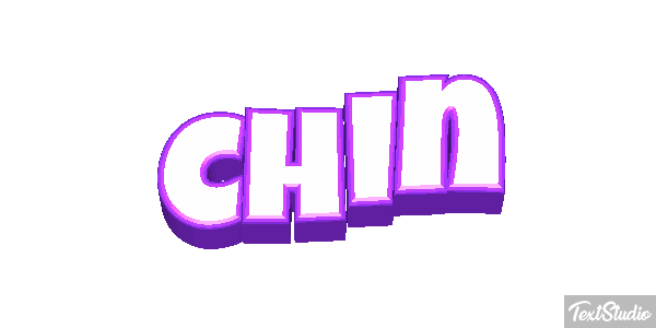 Chin Efecto de texto