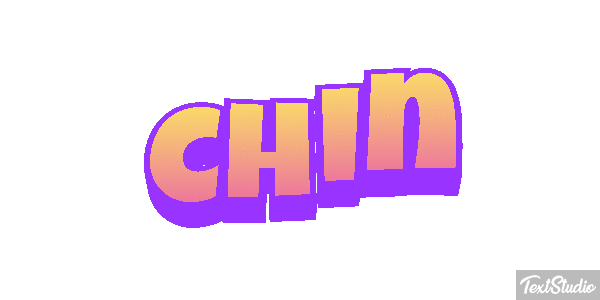 Chin Efecto de texto