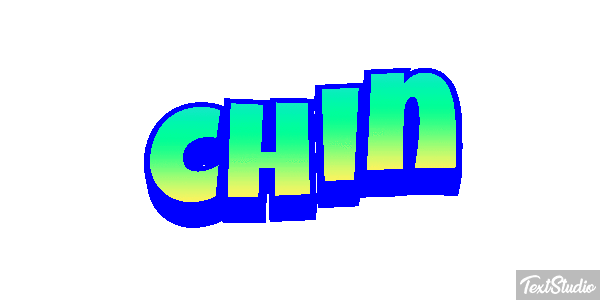 Chin Efecto de texto