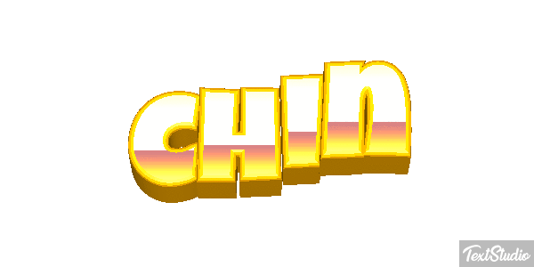 Chin Efecto de texto