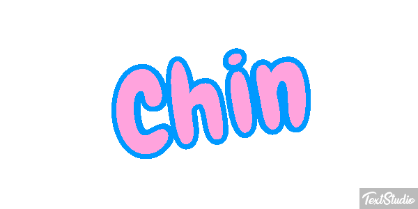 Chin Efecto de texto