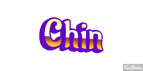 Chin Efecto de texto
