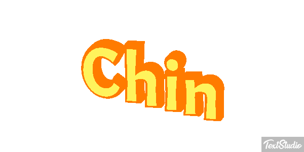 Chin Efecto de texto