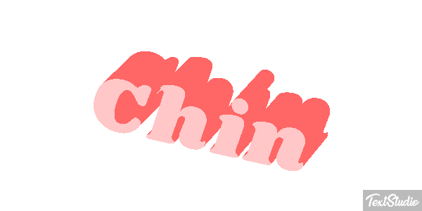 Chin Efecto de texto