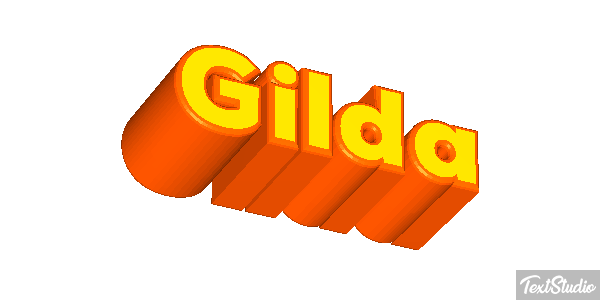 Gilda Effetto testo