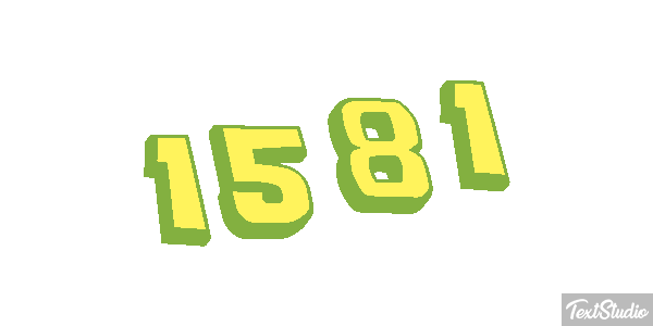 1581 テキスト効果