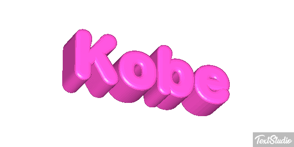 Kobe テキスト効果