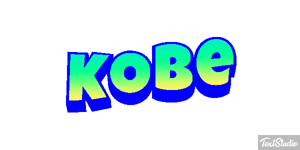 Kobe テキスト効果