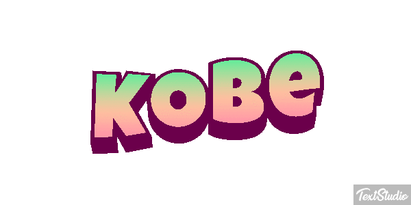 Kobe テキスト効果