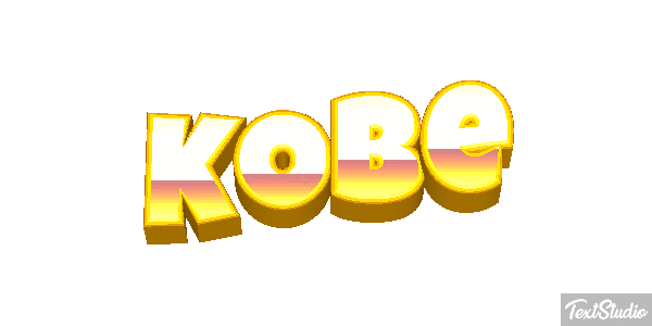 Kobe テキスト効果