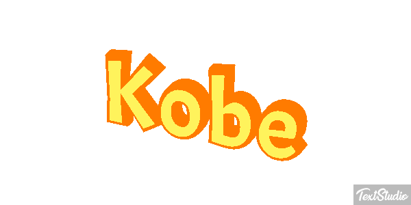 Kobe テキスト効果