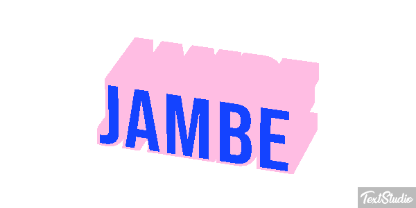 Jambe Effet de texte