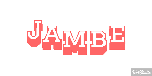 Jambe Effet de texte